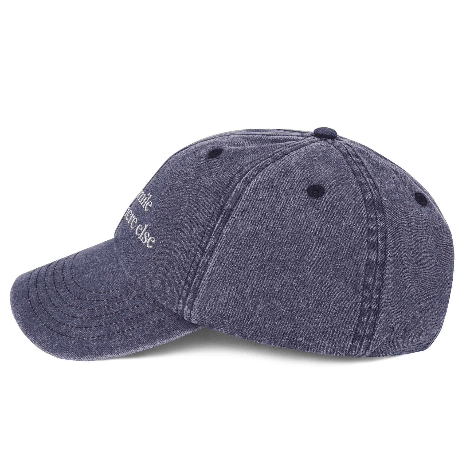 Go smile somewhere else - Vintage Cap
