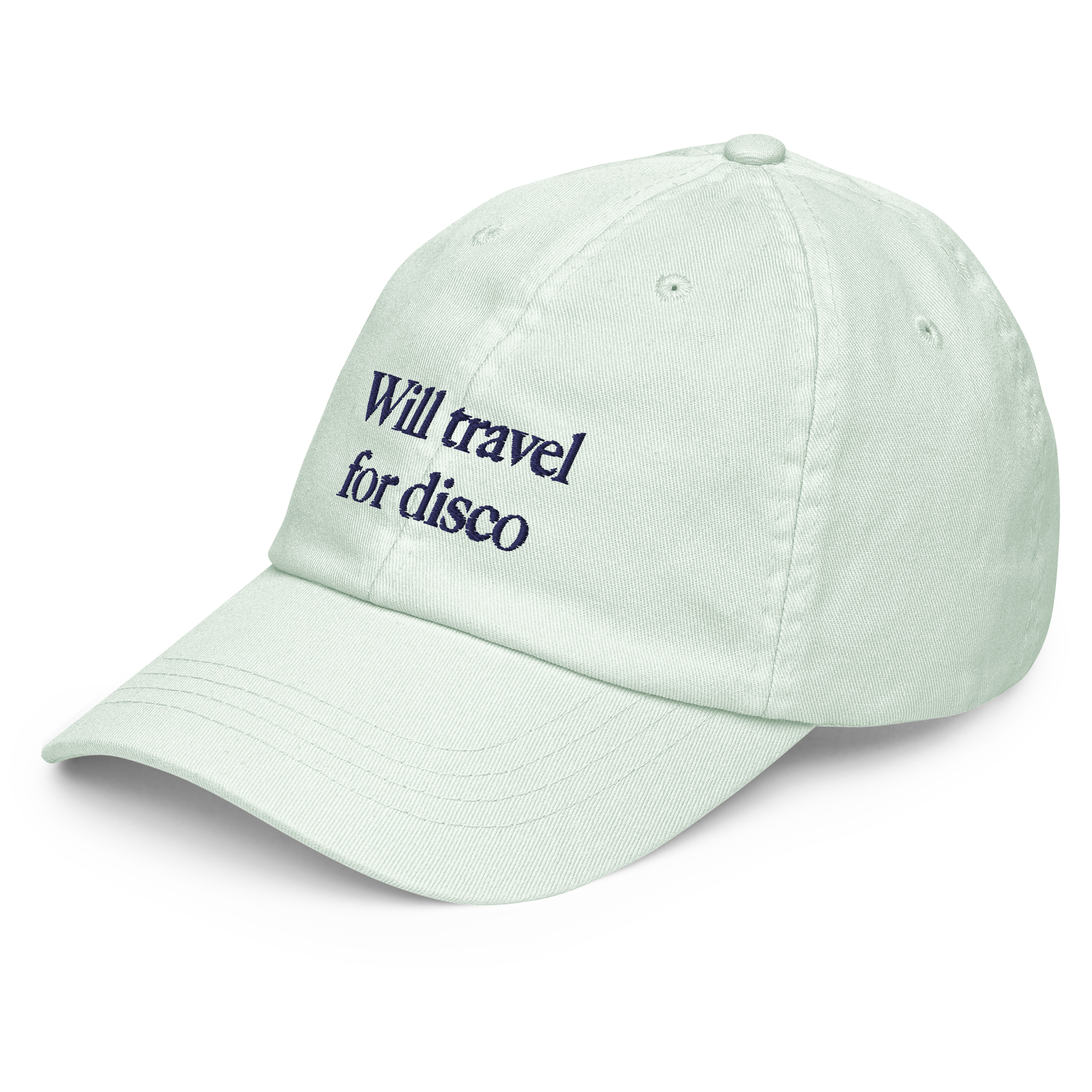 Will travel for disco - Pastel Cap