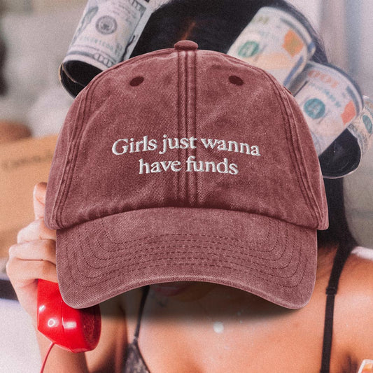 Girls just wanna have funds - Vintage Cap
