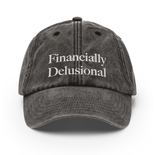 Financially Delusional - Vintage Cap
