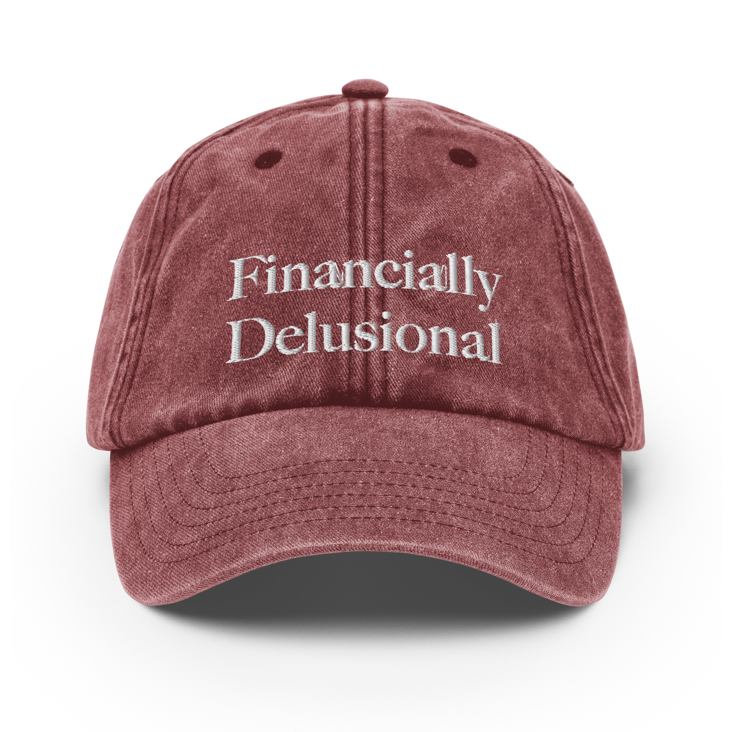Financially Delusional - Vintage Cap