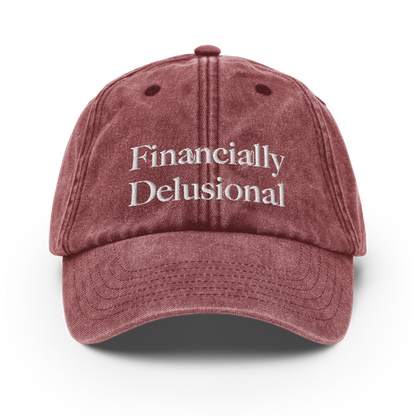 Financially Delusional - Vintage Cap