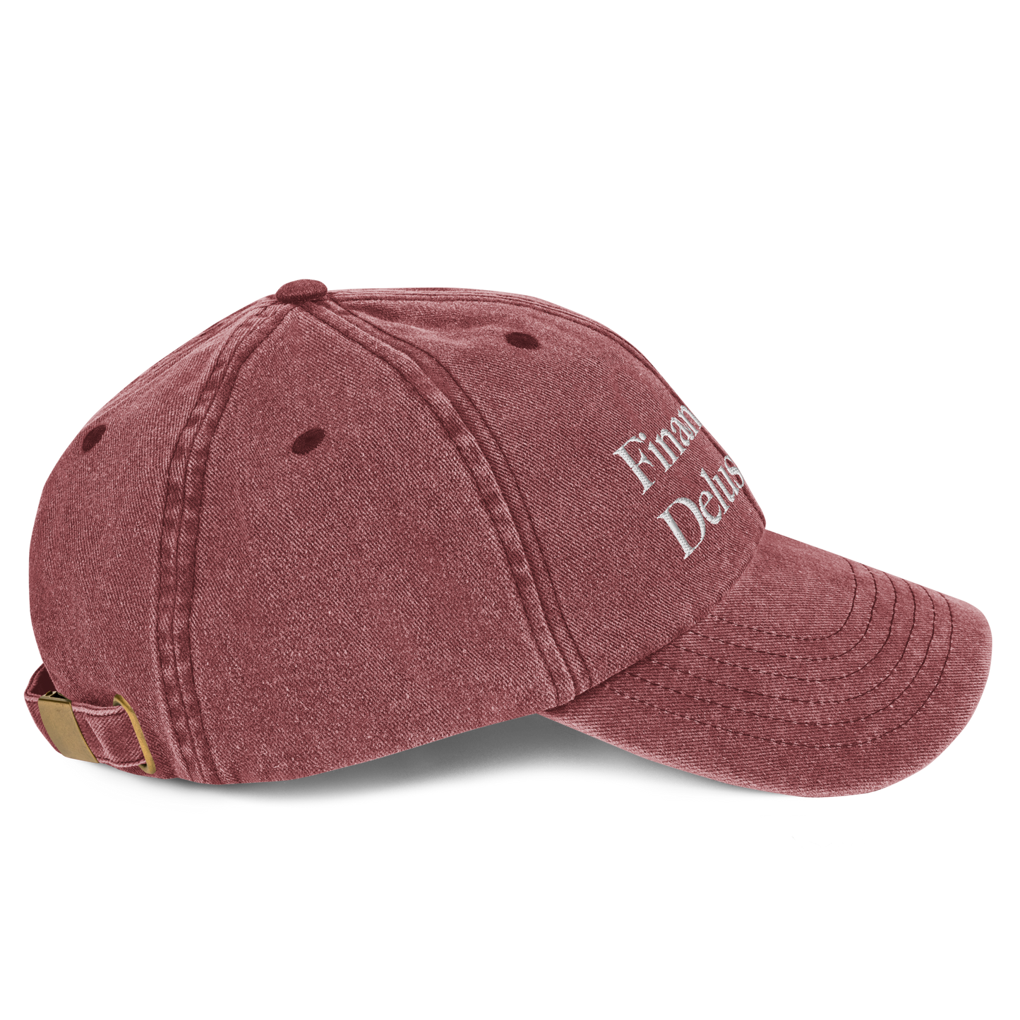Financially Delusional - Vintage Cap