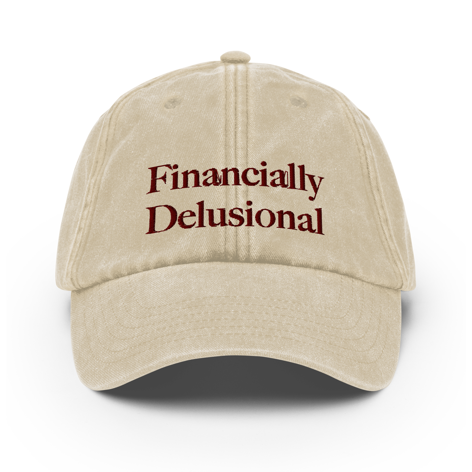 Financially Delusional - Vintage Cap