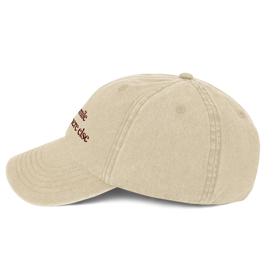 Go smile somewhere else - Vintage Cap