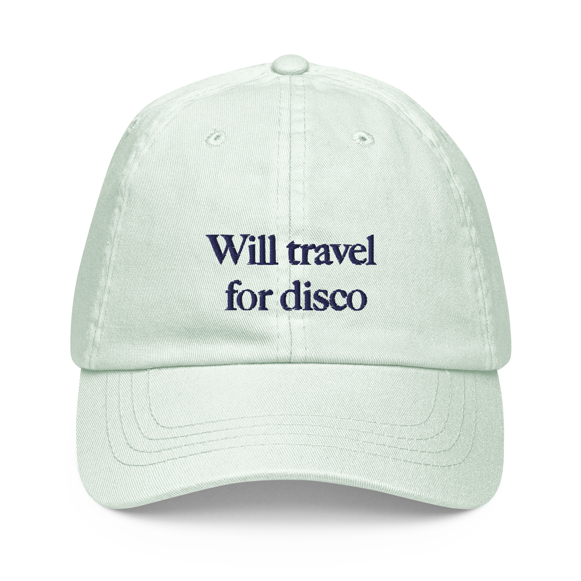 Will travel for disco - Pastel Cap
