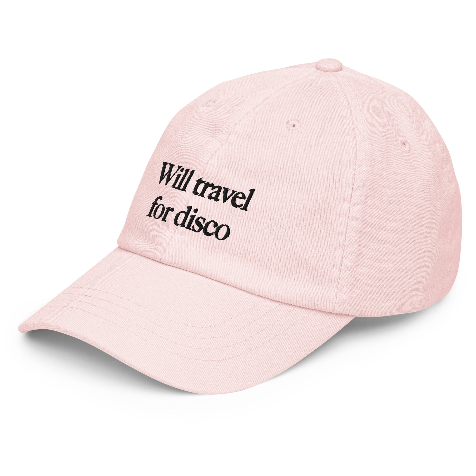 Will travel for disco - Pastel Cap